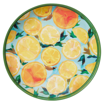 RF Lemon Slices 15" Round Tray