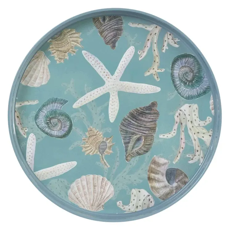 RF Sea Treasures 15" Round Tray