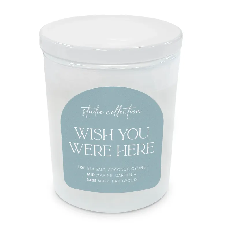 SO Wish You Were Here Studio Collection Candle