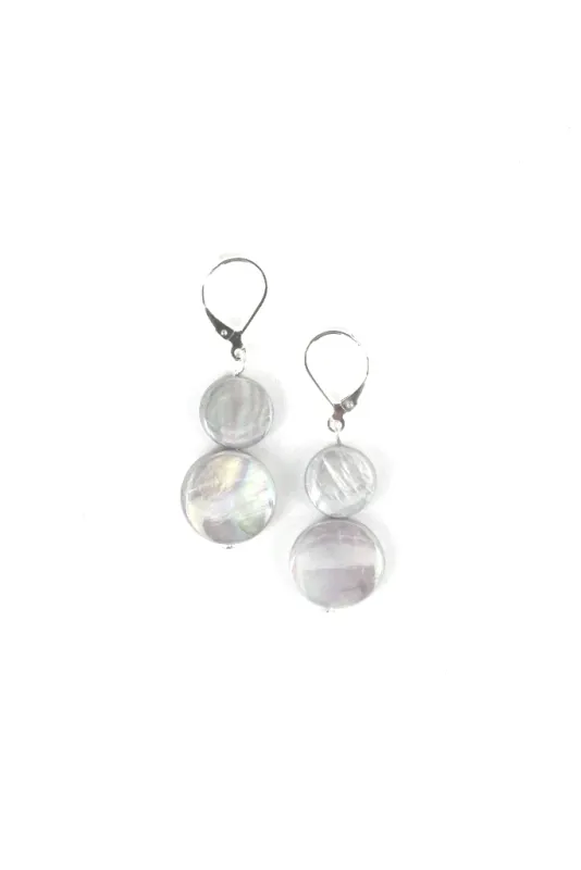 SL Grey MOP Earring