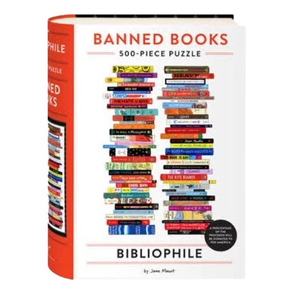 CB Bibliophile Banned Books 500-PC Puzzle