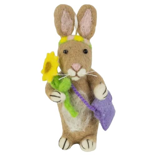 DH Foraging Bunny Ornament