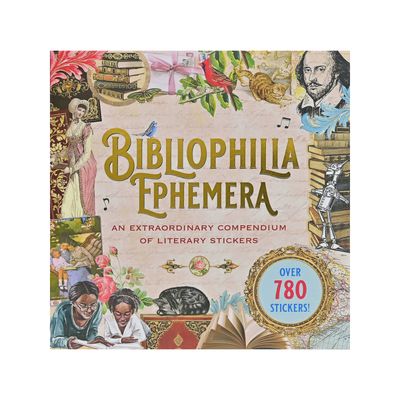 PP Bibliophilia Ephemera Sticker Book
