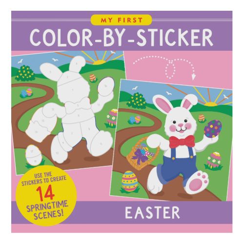 PP Easter My First Color by Sticker Book