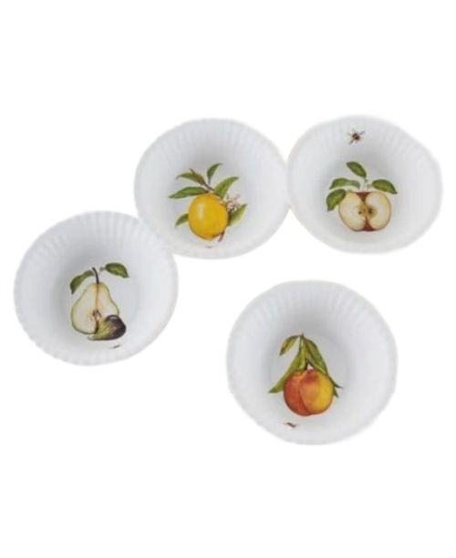 MLT Small Fruit Melamine Bowls S/4