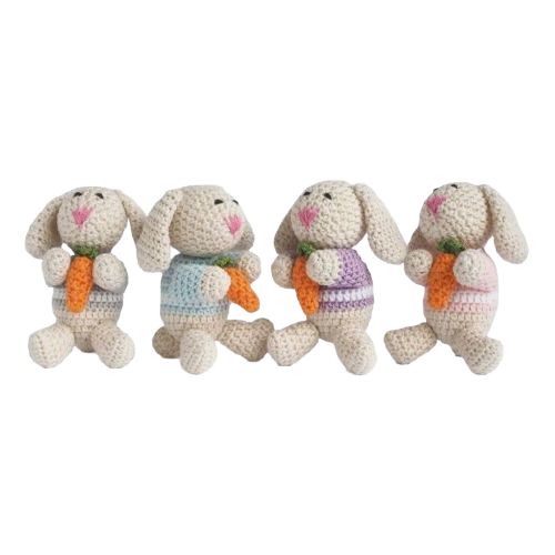 MC Crochet Bunny with Sweater