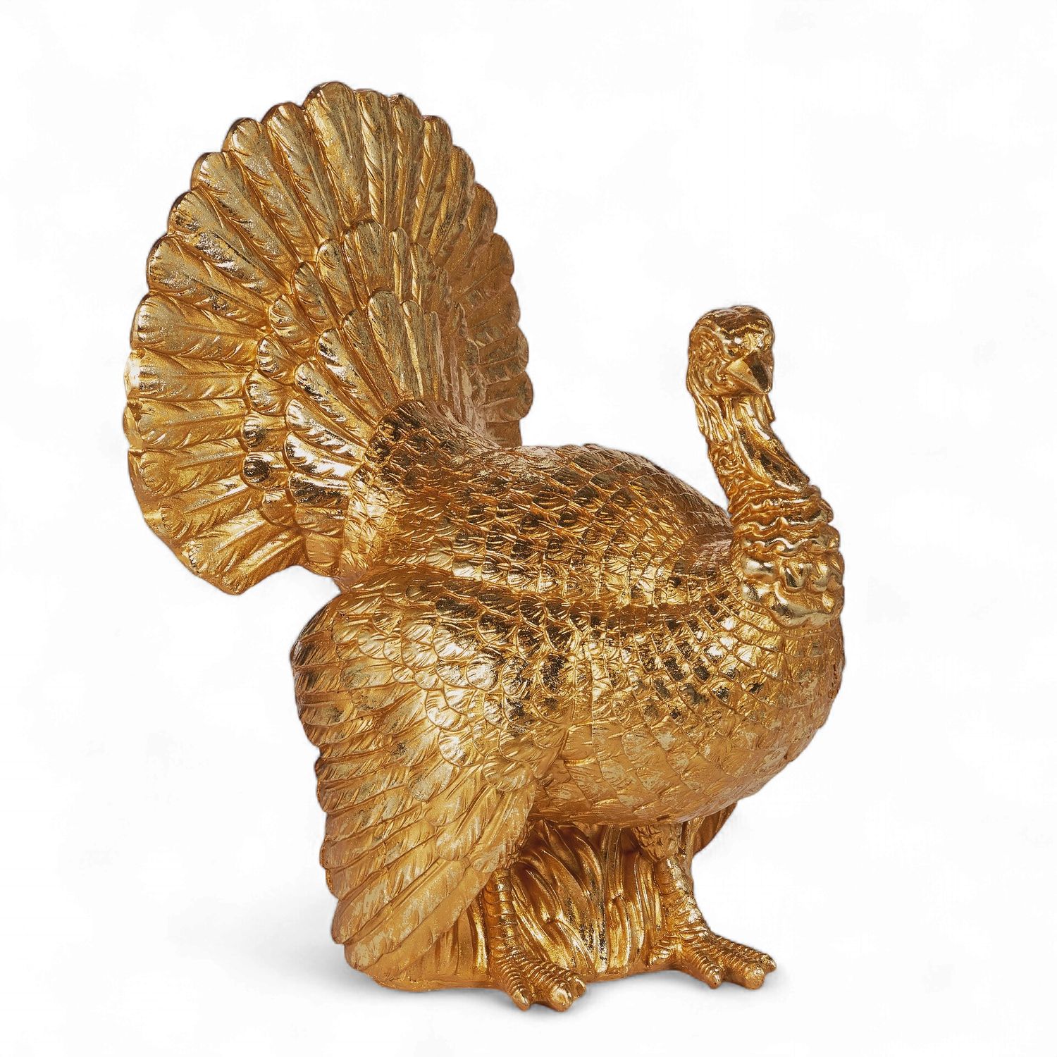 RAZ Gold Turkey Decoration