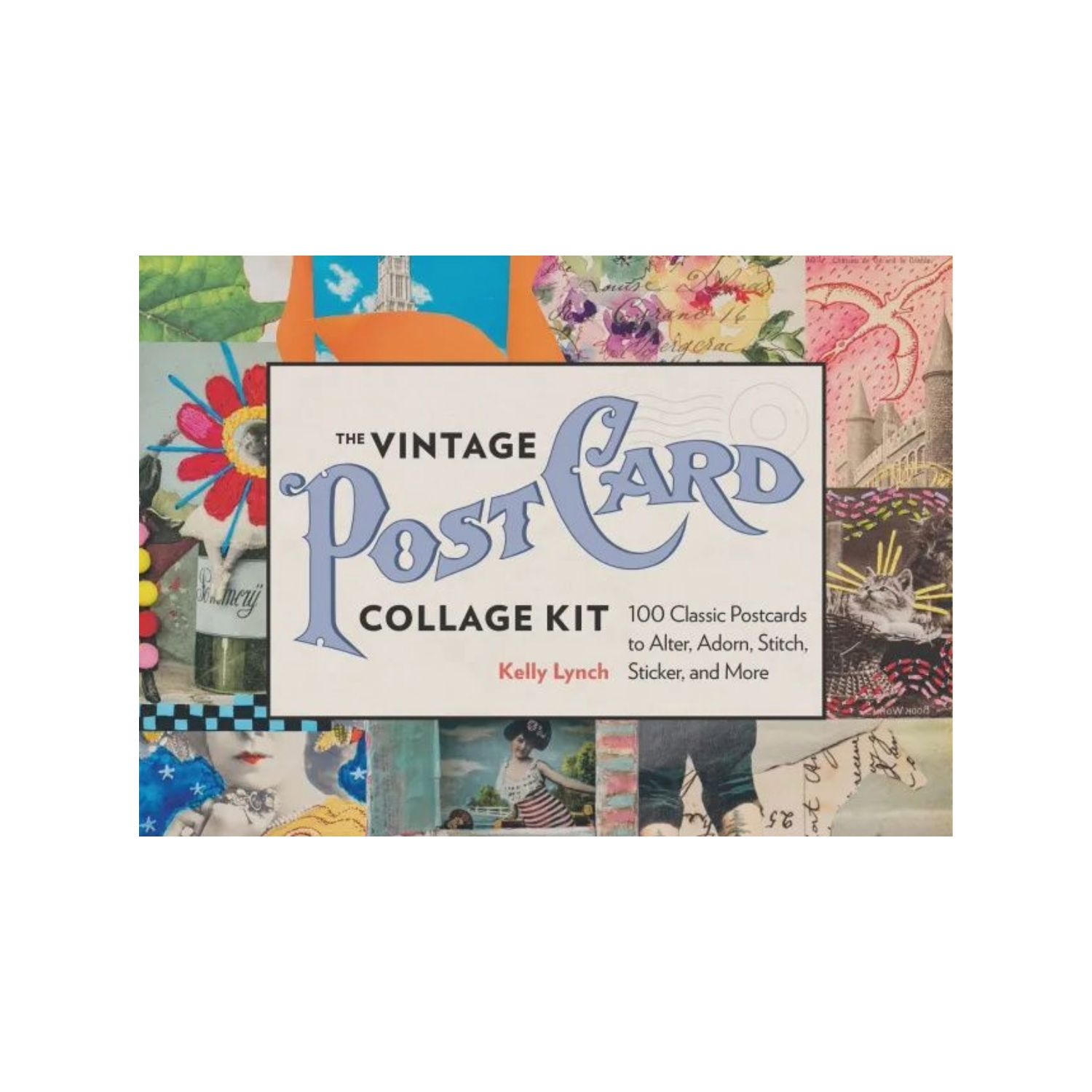 WMP The Vintage Postcard Collage Kit