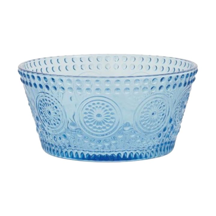 BI Sky Blue Codi Small Glass Bowl