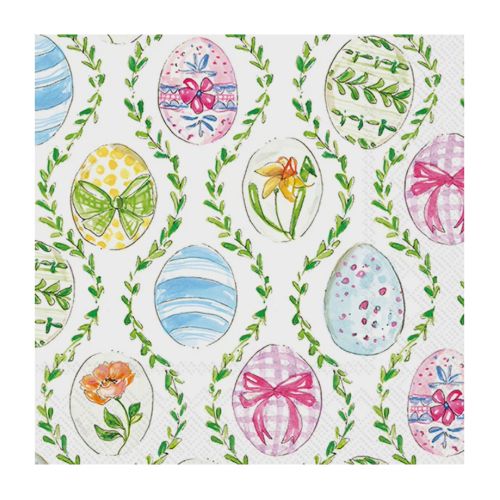 BI Easter Bunny Eggs Cocktail Napkins