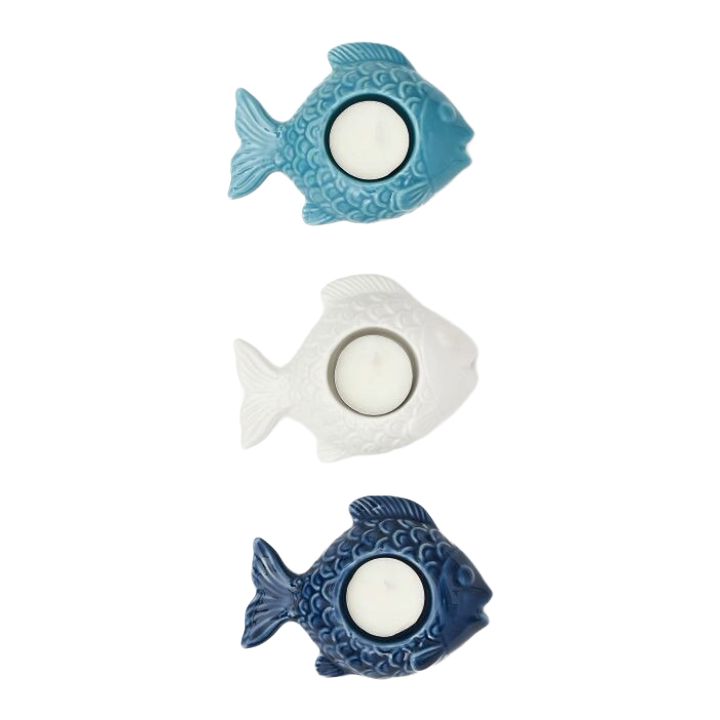 BA Fish Tealight Candle Holder
