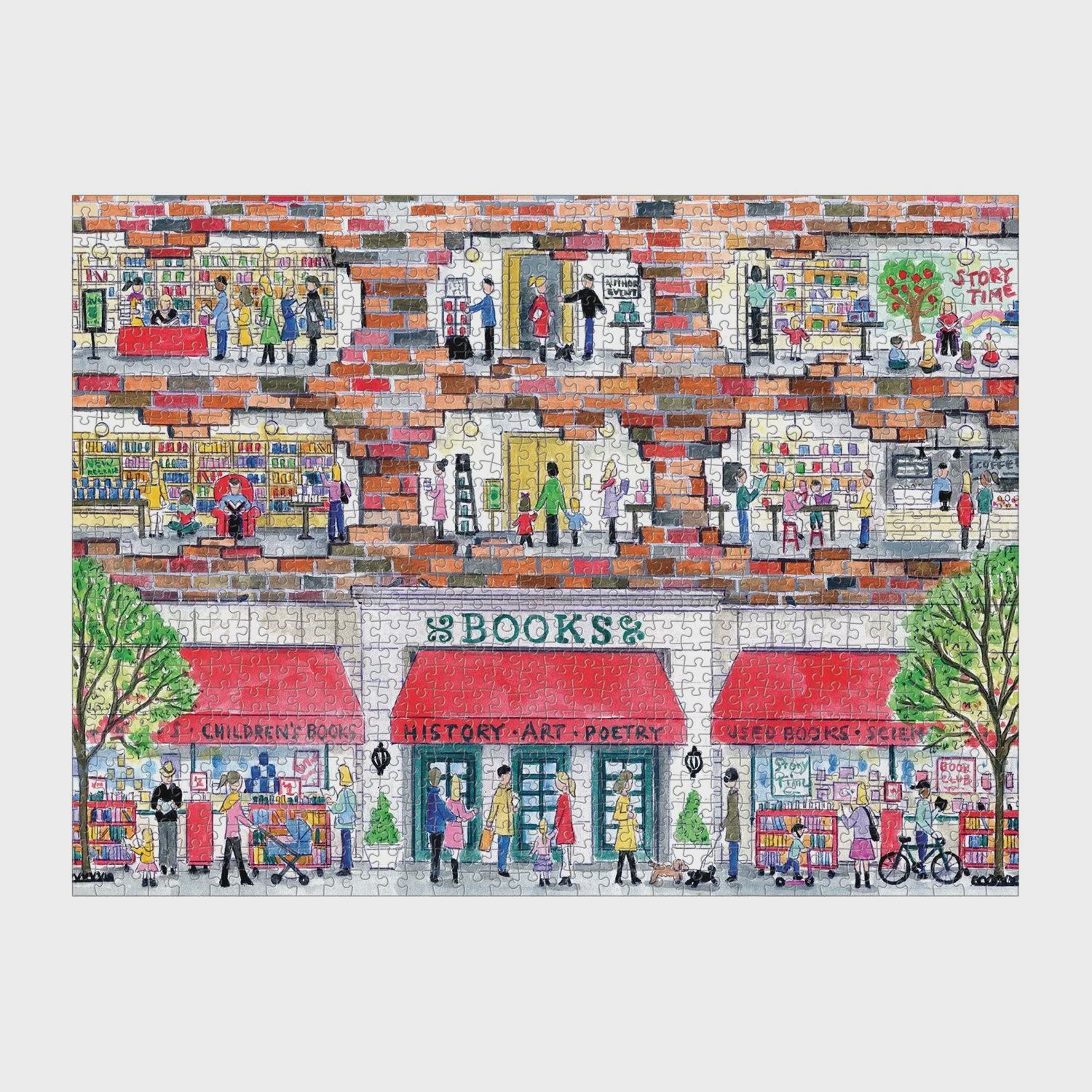 CB A Day at the Bookstore 1,000 PC Puzzle