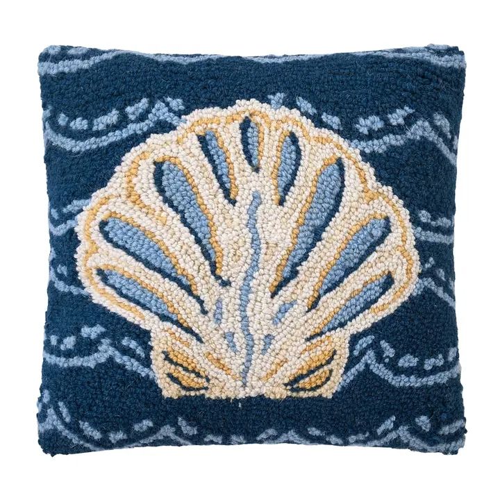 PH Scalloped Shell Hook Pillow