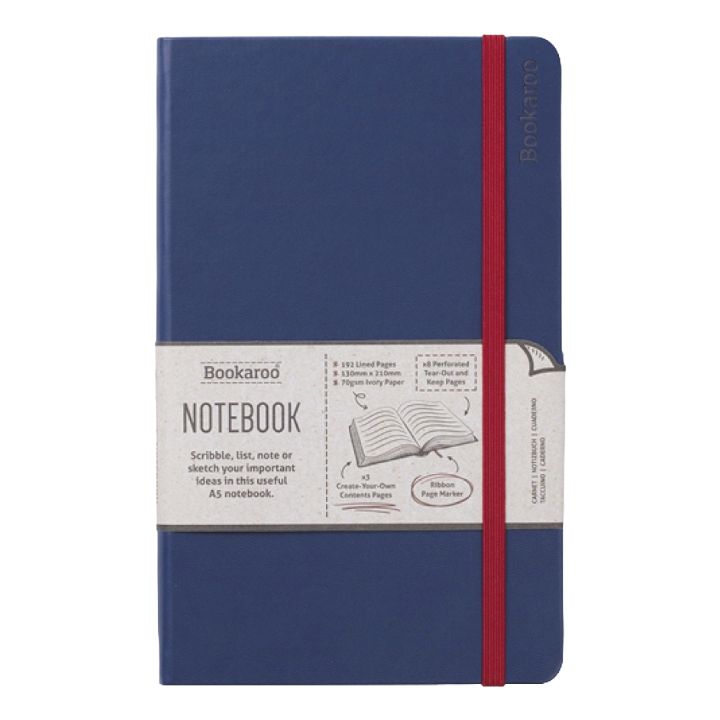 IF Navy Pocket Bookaroo Notebook