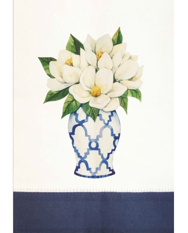 JU Magnolia Tea Towel
