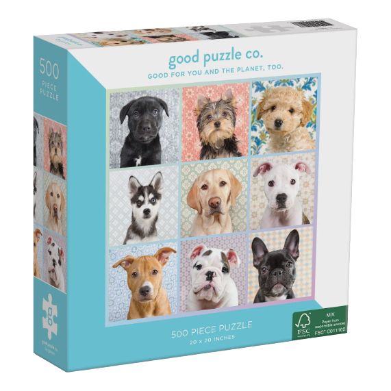 CB Dog Portraits 500 PC Puzzle