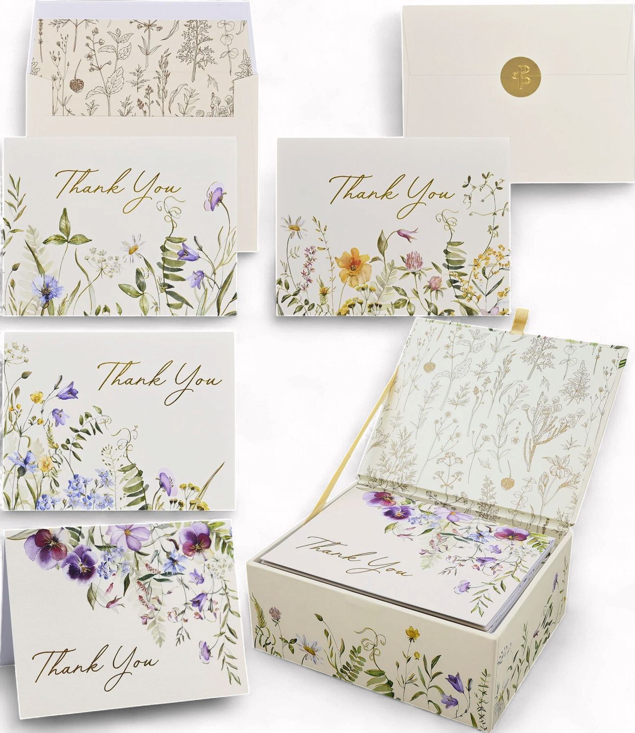 PP Wildflowers Premium Note Cards