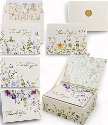 PP Wildflowers Premium Note Cards