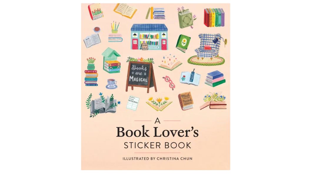 WMP A Book Lover's Sticker Book