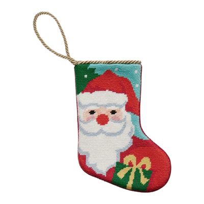 PH Santa Embroidered Mini Stocking