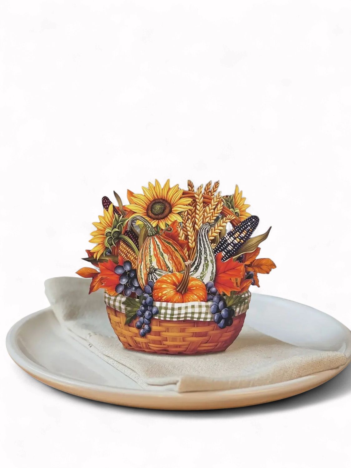 FP Mini Golden Harvest Bouquet Greeting Card