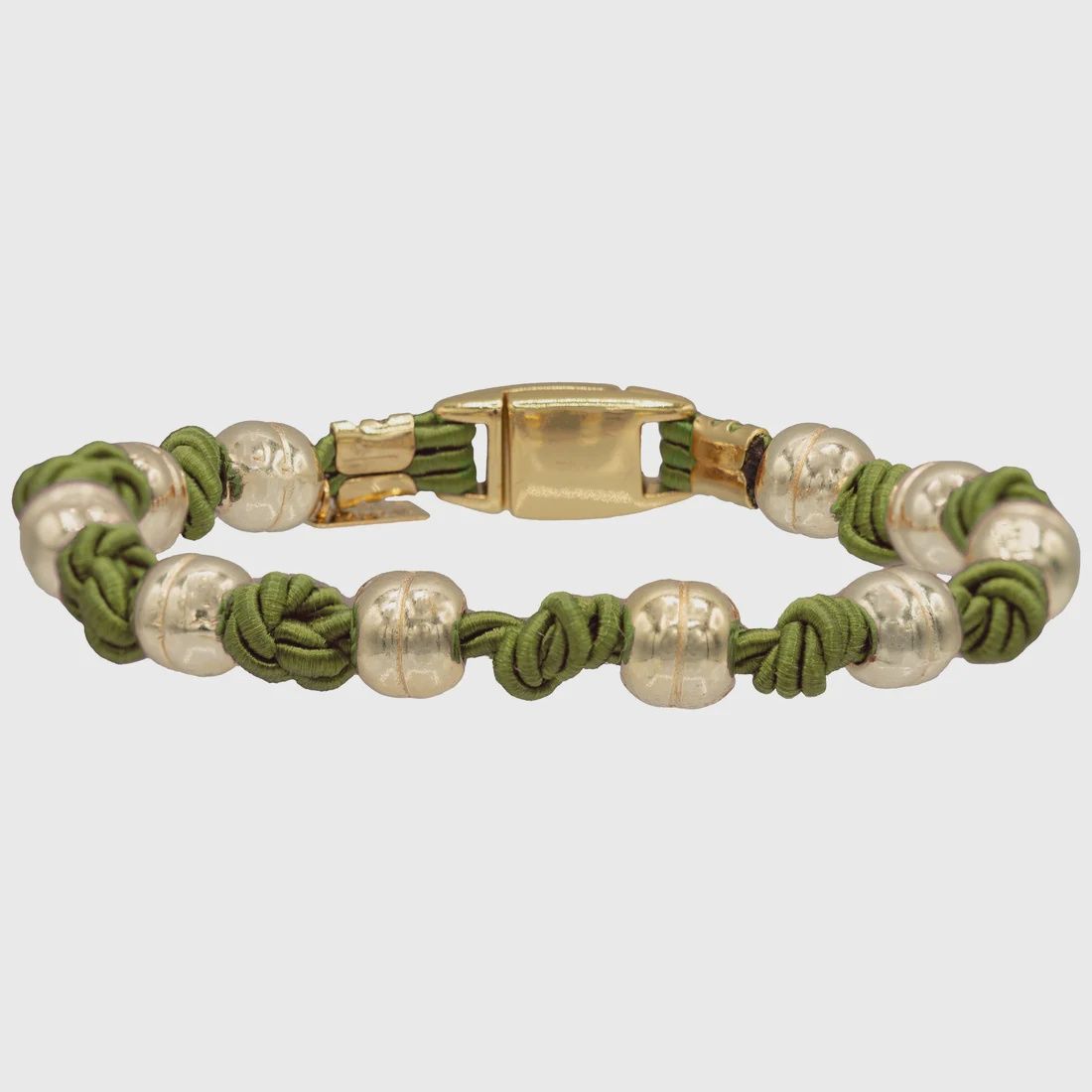 MAM Green Sue Silk Knotted Bracelet