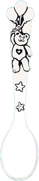 BS Teddy Bear Feeding Spoon