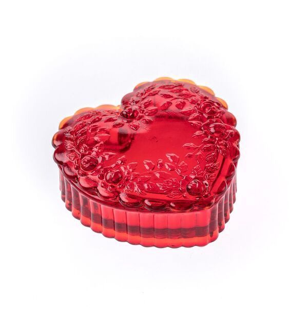 MOG Red Heart Box with Roses