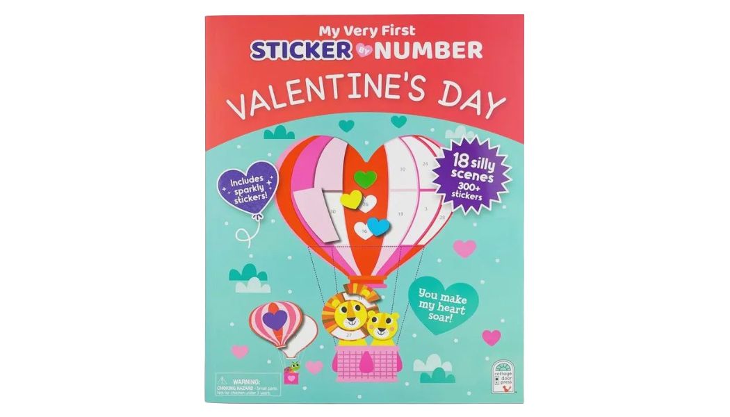 CDP Valentine's Day: My First Sticker by Number Activity Book