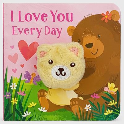 CDP I Love You Every Day Finger Puppet Board Book