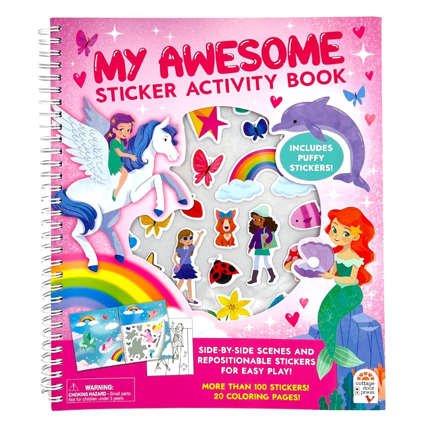 CDP My Awesome Sticker &amp; Coloring Activity Book