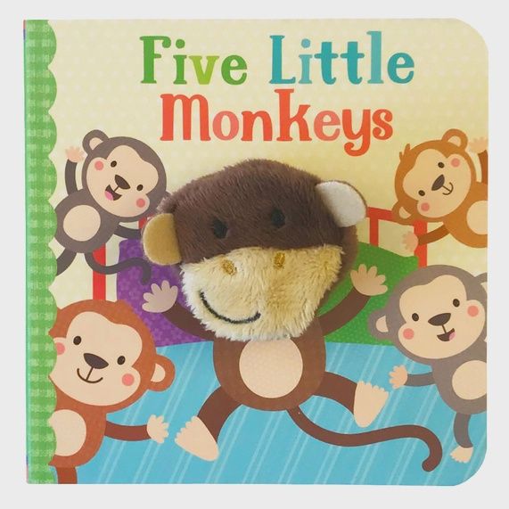 CDP Five Little Monkeys Finger Puppet Board Book