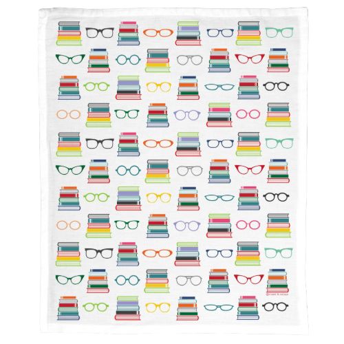 CCP Bookworm Organic Cotton Tea Towel