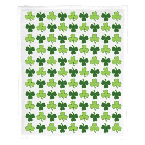 CCP Shamrocks Organic Cotton Tea Towel