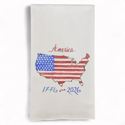 FG America the Beautiful Tea Towel