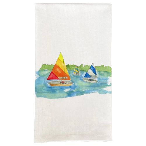 FG Sailboat Tea Towel