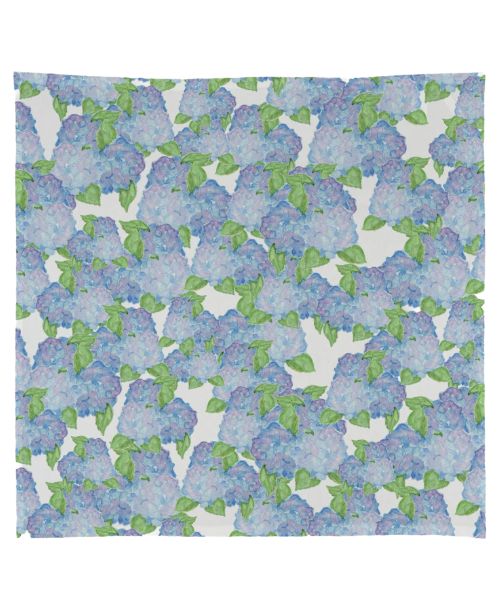 FG Hydrangea Bouquet Square Tea Towel
