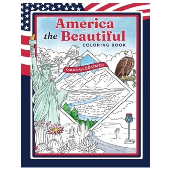 SS America the Beautiful Coloring Book