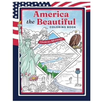 SS America the Beautiful Coloring Book