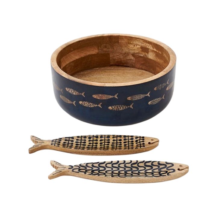 ON School of Fish Bowl with Servers