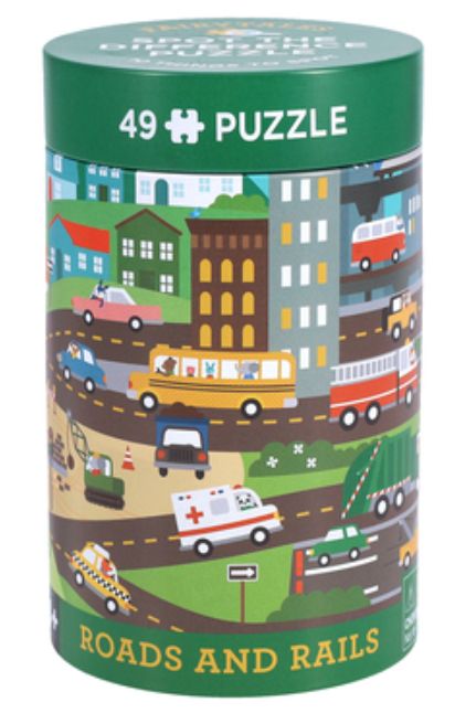 CB Spot the Difference: Roads &amp; Rails Puzzle