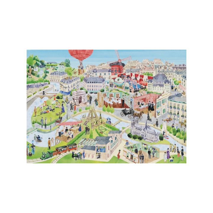 CB The Story of Impressionism 500 Piece Puzzle