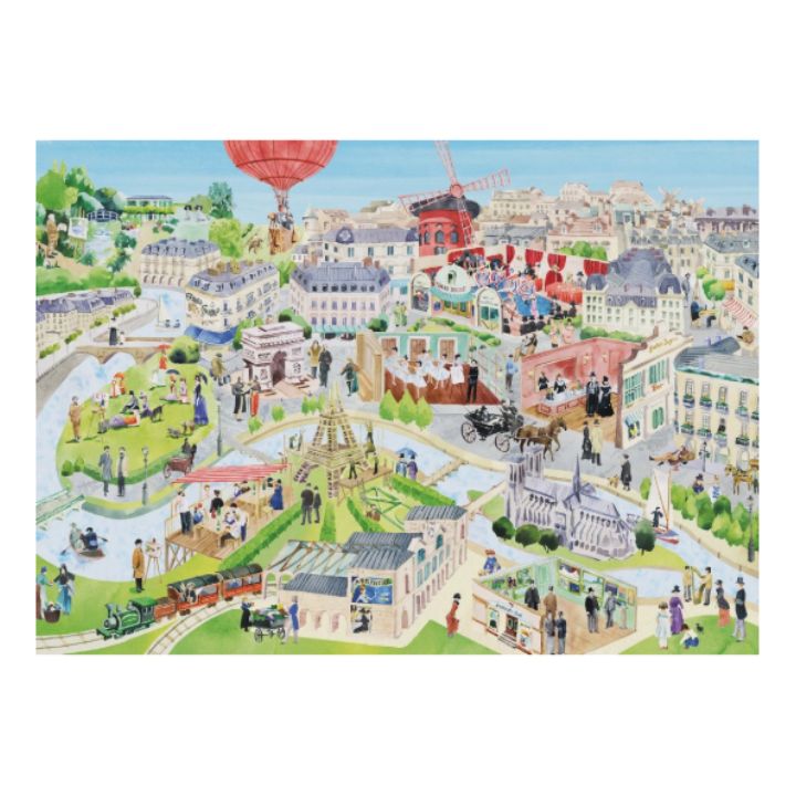 CB The Story of Impressionism 500 Piece Puzzle
