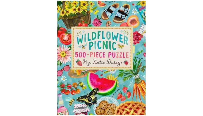 CB Wildflower Picnic 500-Piece Puzzle