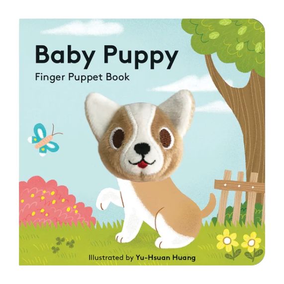 CB Baby Puppy Finger Puppet Book