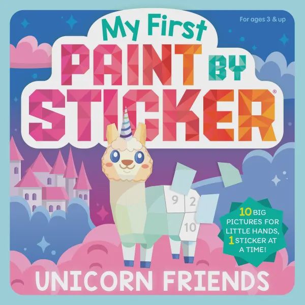 WMP My First Paint by Sticker: Unicorn Friends