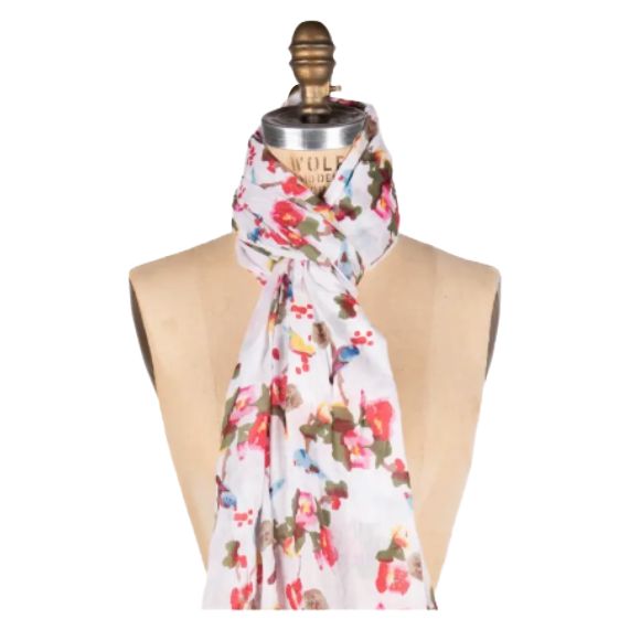 DOL White Bird Scarf