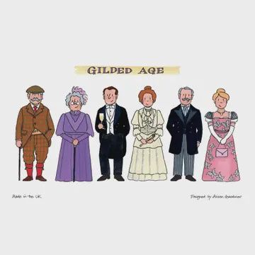 AG Gilded Age Tea Towel