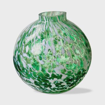 TA Green Confetti Bud Vase