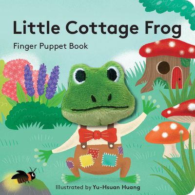 CB Little Cottage Frog Finger Puppet Book